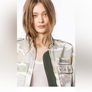 Zadig & Voltair camo jacket